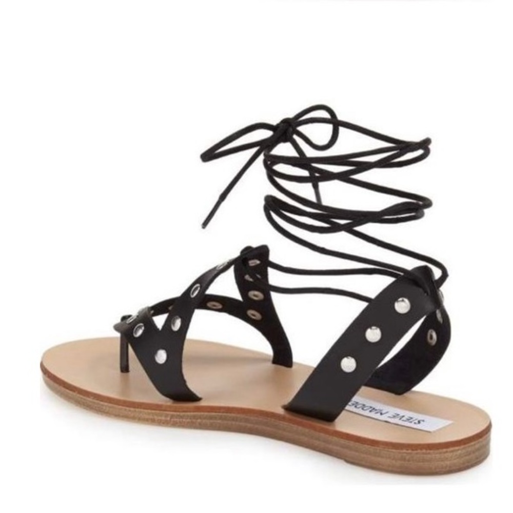 Steve Madden Black Sandals